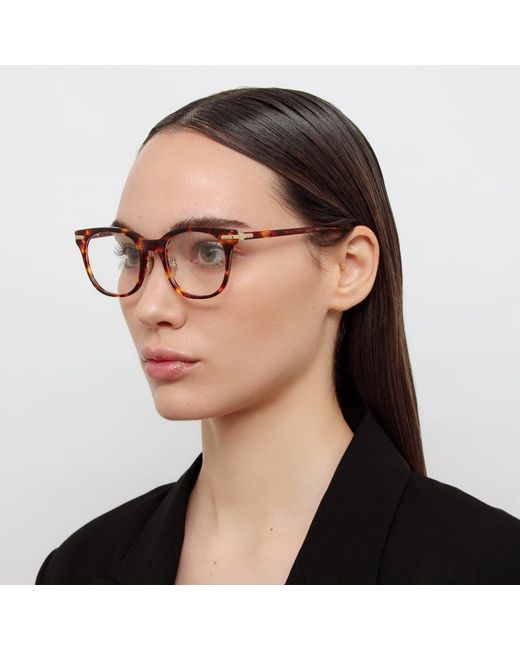 Linda Farrow Brown Men's Arch Optical