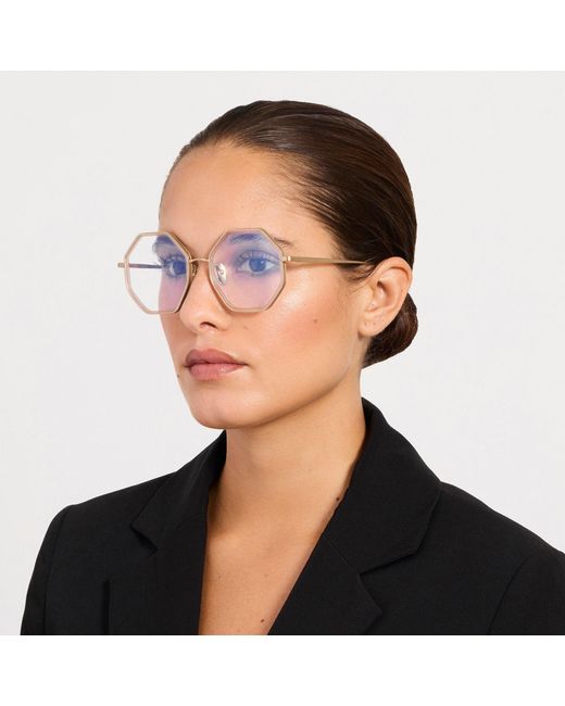 Linda Farrow Brown Coraline Optical