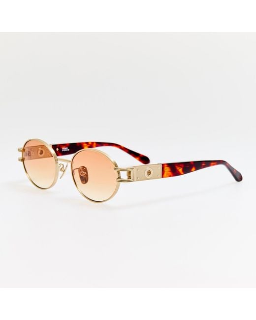 Linda Farrow Brown Phoebe Sunglasses