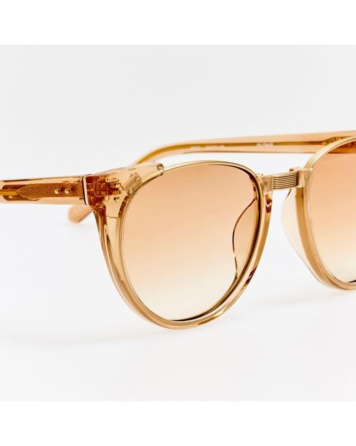 Linda Farrow Brown Iris Sunglasses