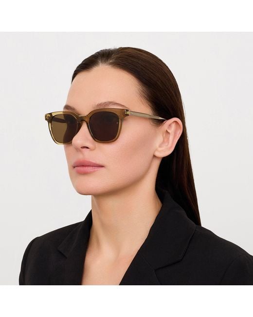 Linda Farrow Brown Evans Sunglasses