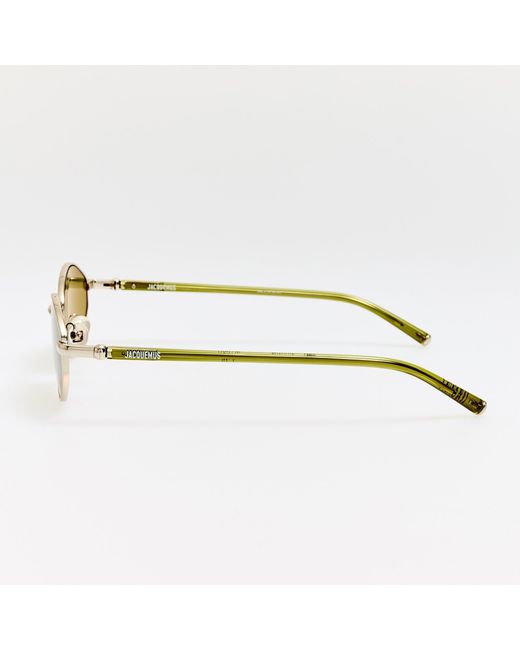 Jacquemus Yellow Sirocco Sunglasses