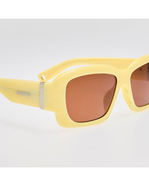 Jacquemus Brown Croisiere Sunglasses