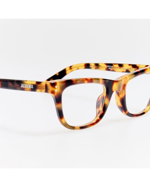 Jacquemus Brown Pilotis Optical