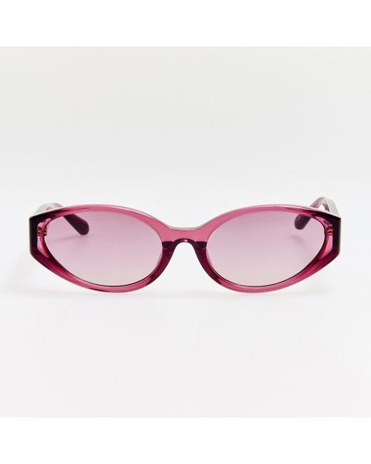 Linda Farrow Pink Lyra Sunglasses