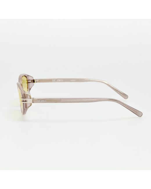 The Attico Metallic Ambra Sunglasses