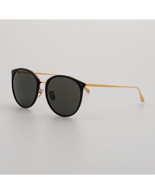 Linda Farrow Multicolor The Kings | Oversized Sunglasses