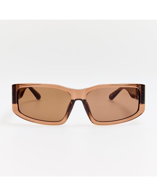 Linda Farrow Brown Carmela Sunglasses