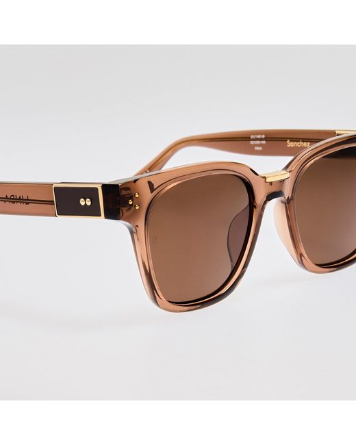 Linda Farrow Brown Sanchez Sunglasses