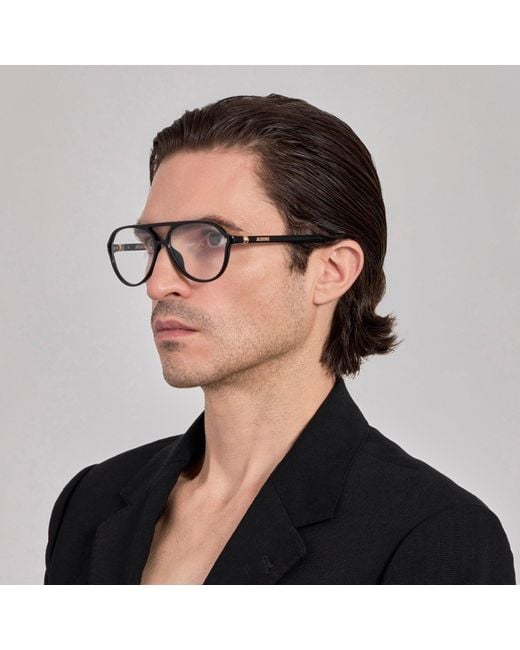Jacquemus Black Pastro Optical