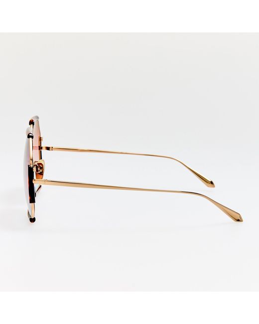 Linda Farrow Pink Margot Sunglasses
