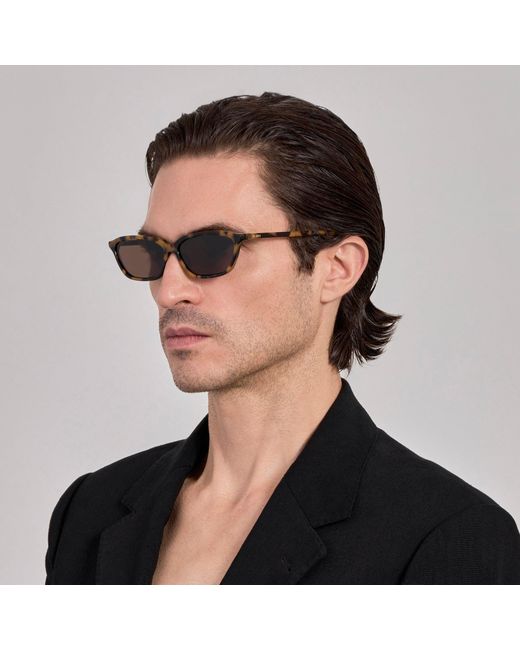 The Attico Brown Libby Sunglasses