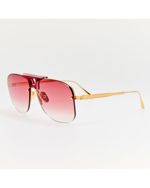 Linda Farrow Pink Skye Sunglasses