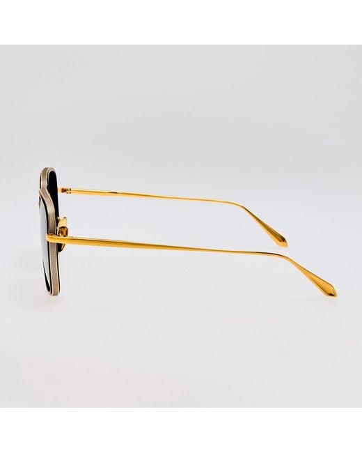 Linda Farrow Brown Alicia Sunglasses
