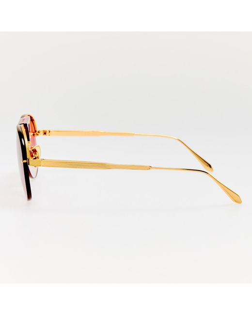 Linda Farrow Pink Taya Sunglasses