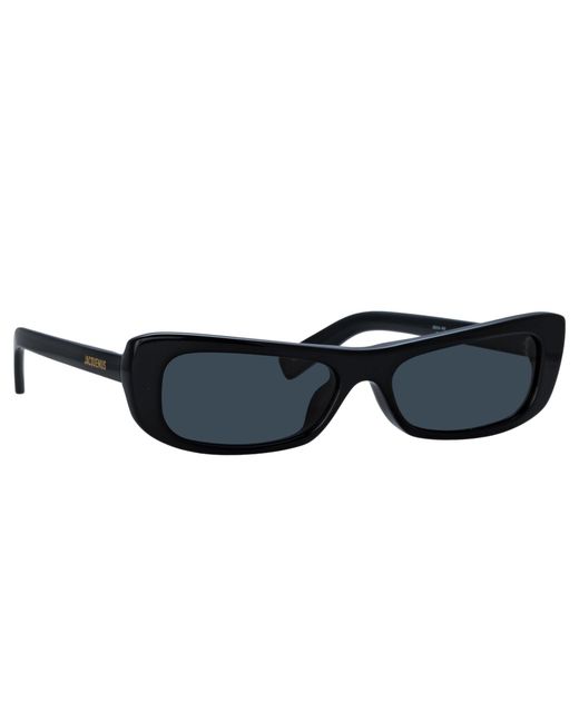 Jacquemus Blue Capri Rectangular Sunglasses