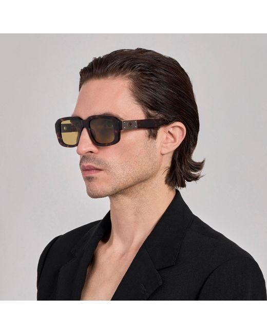 Linda Farrow Brown Delmare Sunglasses
