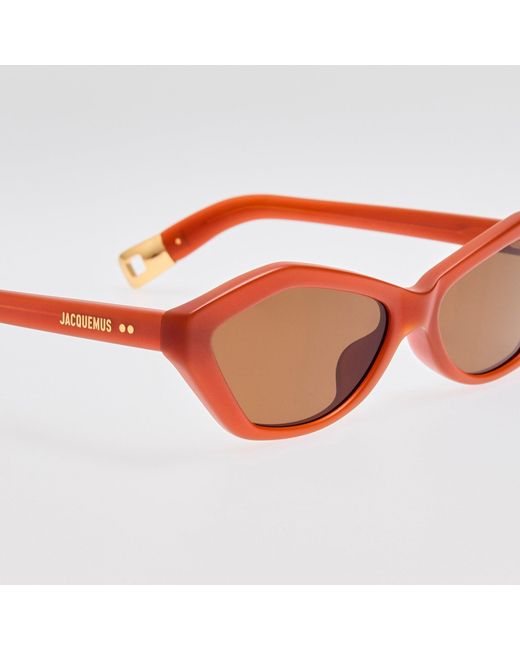 Jacquemus Brown Bambino Sunglasses