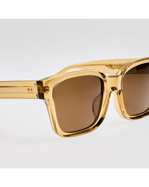 Linda Farrow Brown Nathan Sunglasses