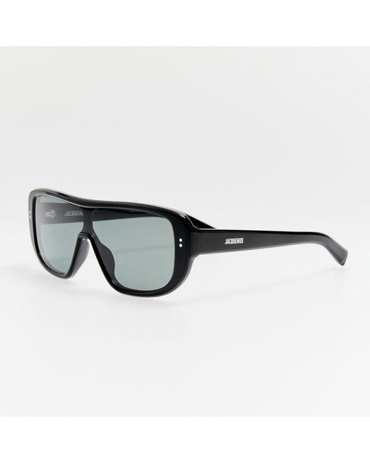 Jacquemus Black Masco Sunglasses