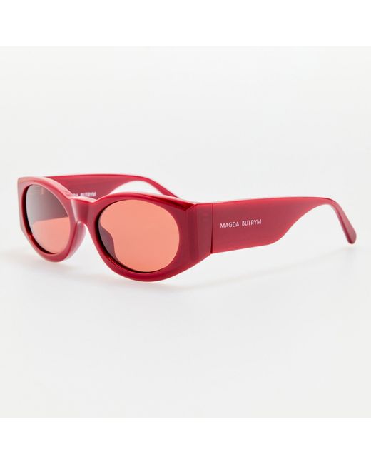 Magda Butrym Brown Sunglasses