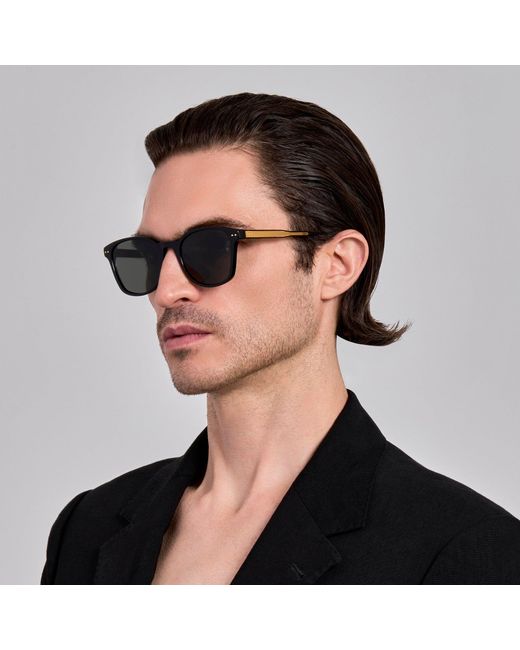 Linda Farrow Brown Paulson Sunglasses