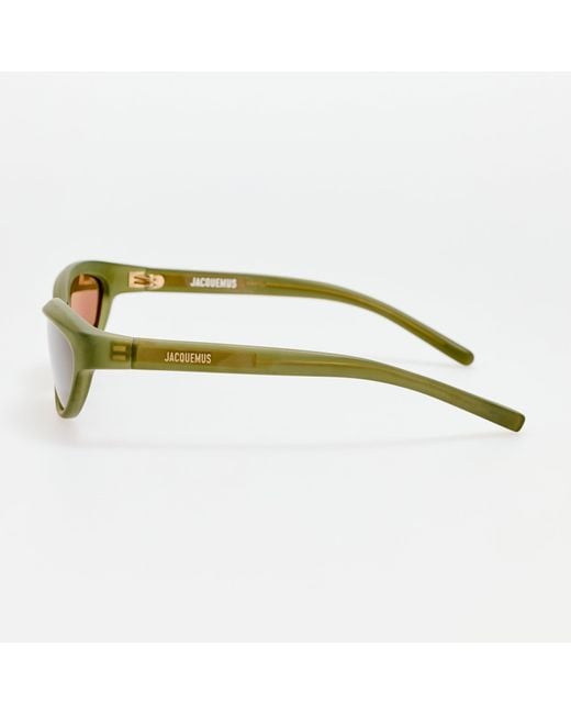 Jacquemus Brown Curvo Sunglasses