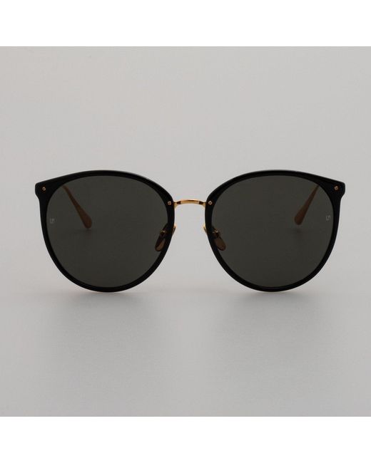 Linda Farrow Multicolor The Kings | Oversized Sunglasses