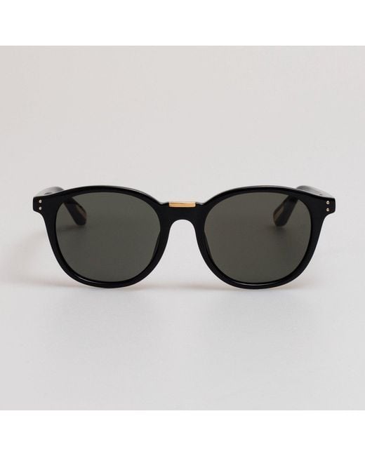 Linda Farrow Black Men's Powell Sunglasses