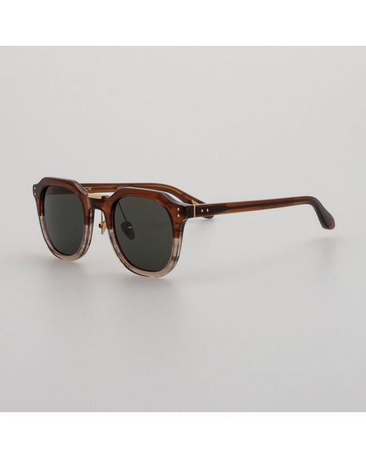 Linda Farrow Black Fletcher Sunglasses