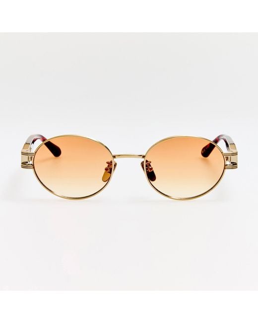 Linda Farrow Brown Phoebe Sunglasses