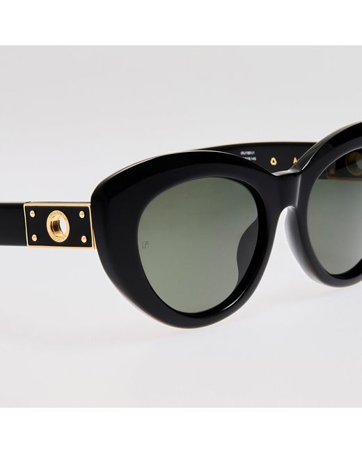 Linda Farrow Brown Anna Sunglasses