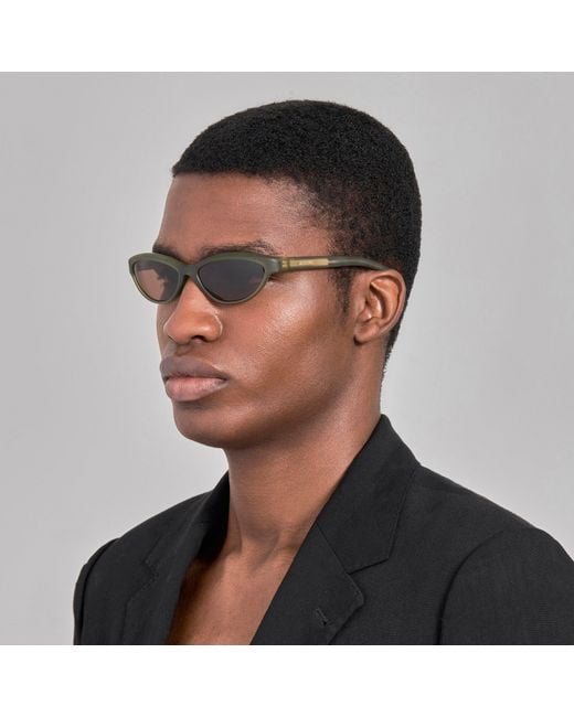 Jacquemus Brown Curvo Sunglasses