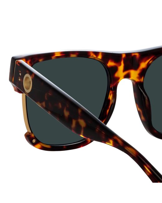 Linda Farrow Gray Men's Lomas D-frame Sunglasses for men