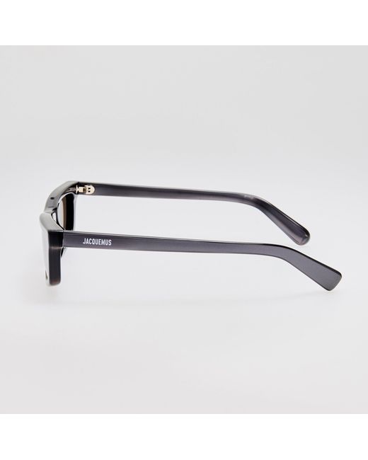 Jacquemus Gray Trapezi Sunglasses