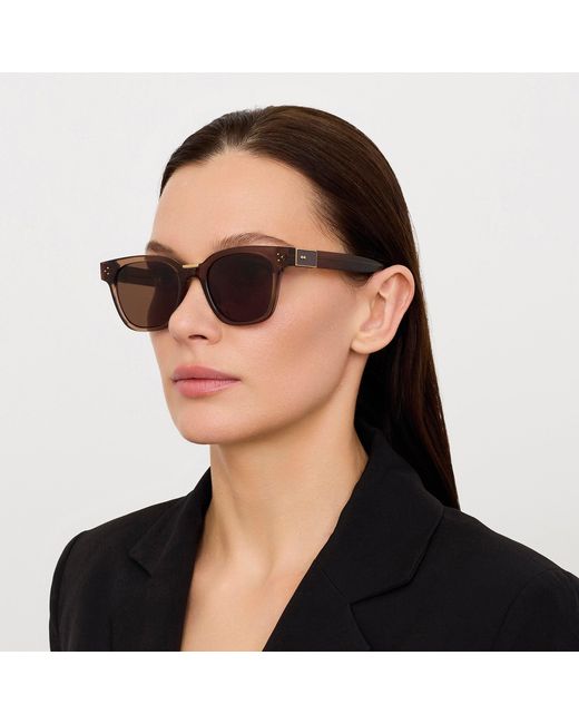 Linda Farrow Brown Sanchez Sunglasses