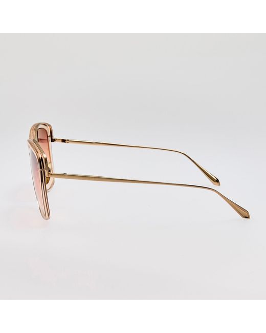 Linda Farrow Pink Anais Sunglasses