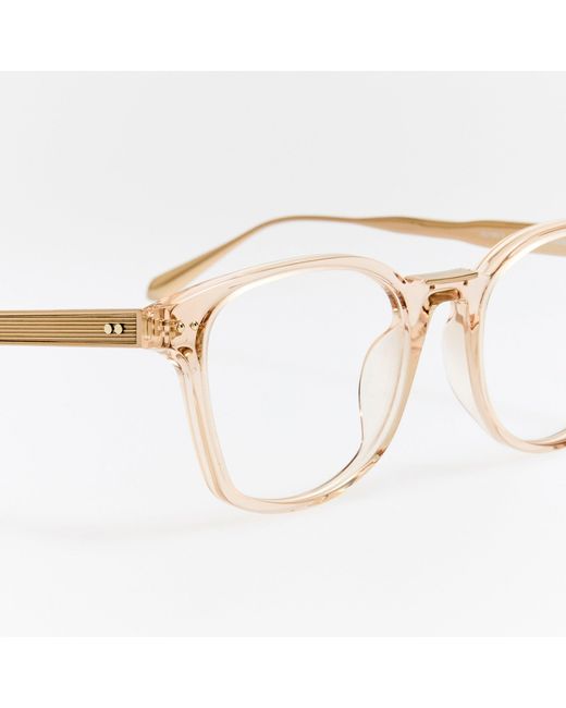 Linda Farrow Metallic Paulson Optical