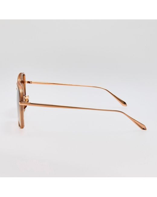 Linda Farrow Brown Alicia Sunglasses