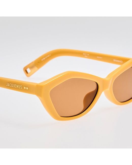 Jacquemus Multicolor Bambino Angular Sunglasses