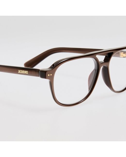Jacquemus Brown Altu Optical