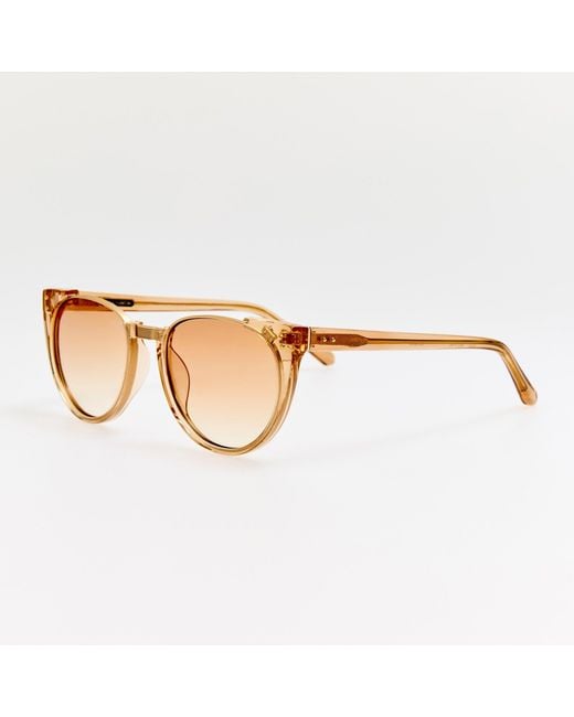 Linda Farrow Brown Iris Sunglasses