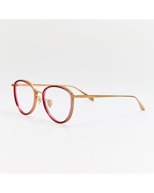 Linda Farrow Brown Dahlia Optical
