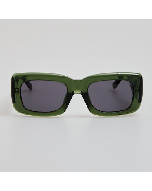 The Attico Gray Marfa Sunglasses