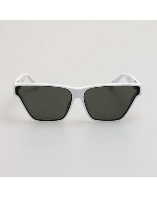 Linda Farrow Black Skyler Sunglasses