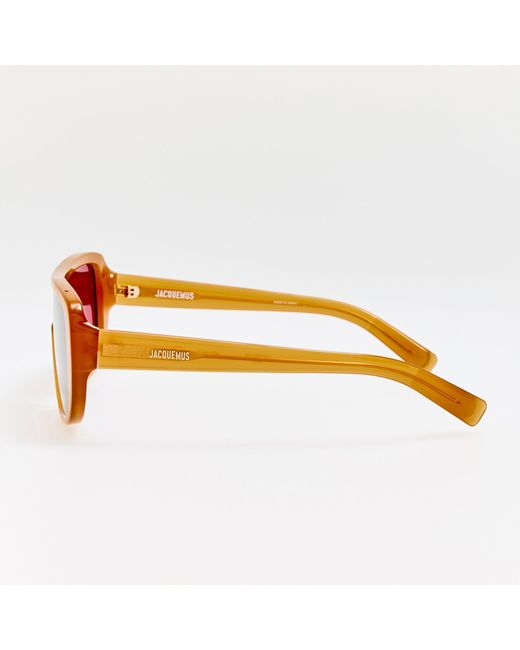 Jacquemus Brown Masco Sunglasses