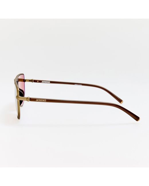 Jacquemus Brown Corsa Sunglasses
