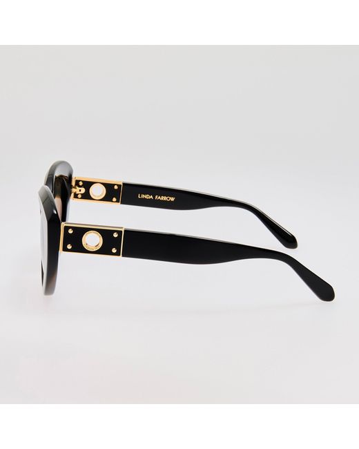 Linda Farrow Brown Anna Sunglasses
