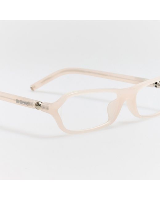 Jacquemus White Pittore Optical