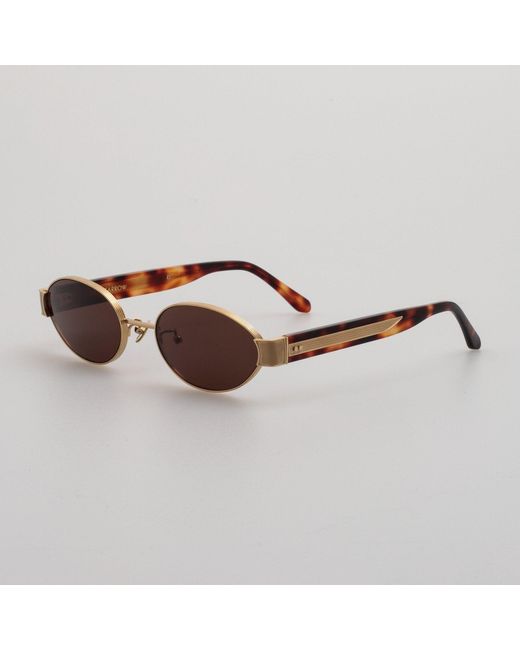 Linda Farrow Brown Men's Sadie Sunglasses